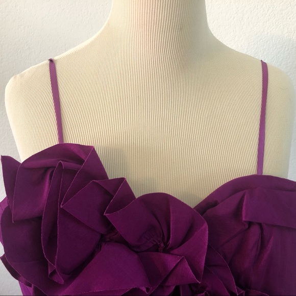 Max & Cleo rose wine dress size 4 - Picture 7 of 7